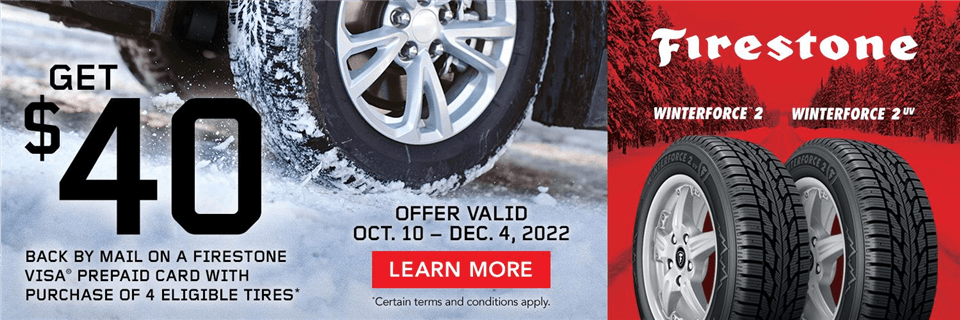 Firestone Winterforce Mail In Rebate